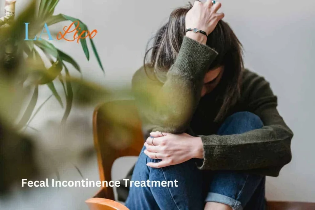 woman worried about fecal incontinence diet Oxshott
