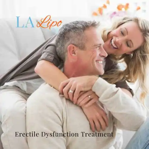 LA-EMS Oxshott treatment - happy couple together.