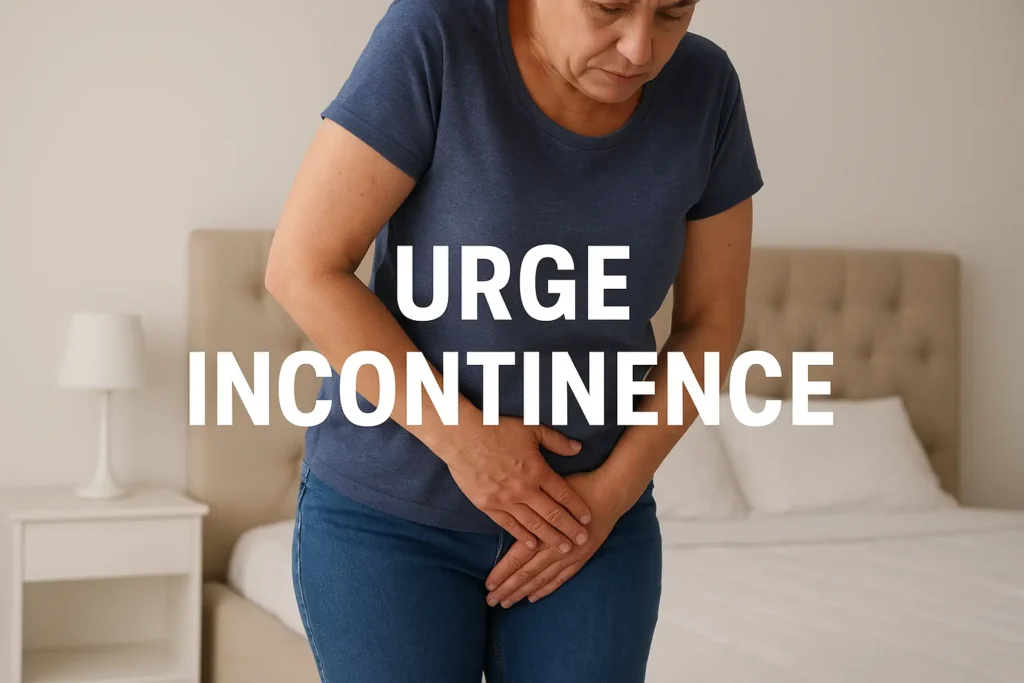 how to manage urge incontinence Oxshott symptoms