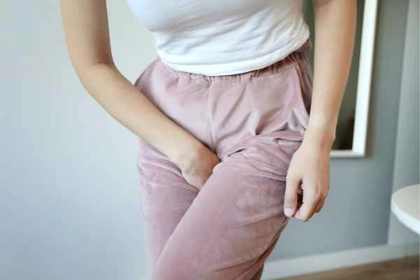 woman struggling with urine incontinence Oxshott