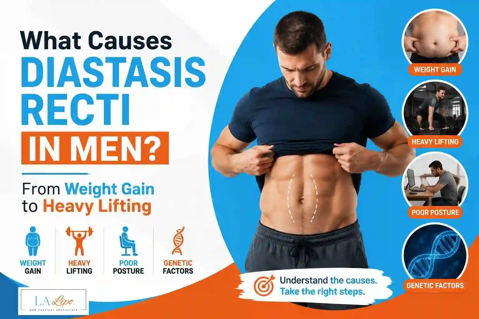 What Causes Diastasis Recti in Men? From Weight Gain to Heavy Lifting Oxshott